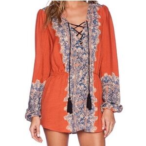 Free People Wildest Moments LongSleeved Tunic